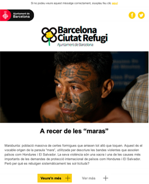 Butlletí Ciutat Refugi Octubre 2019