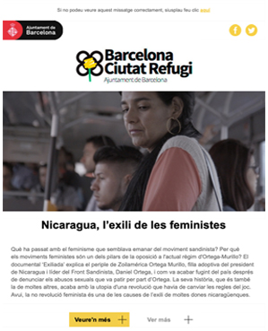 Butlletí Ciutat Refugi desembre 2019